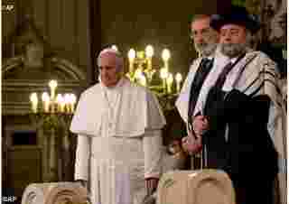 Príhovor pápeža Františka v Rímskej synagóge